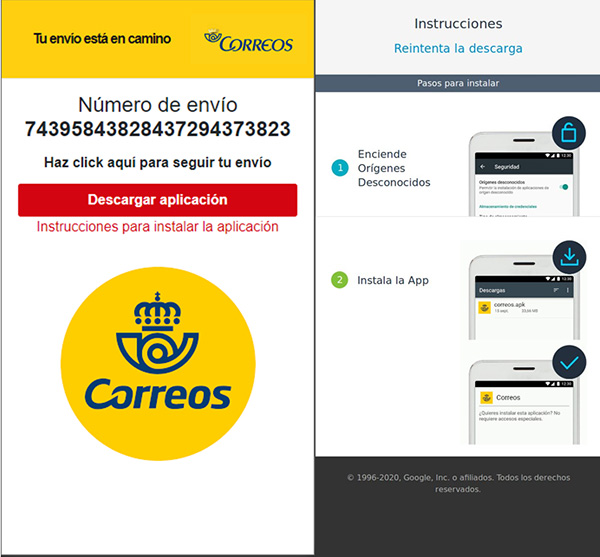 correos